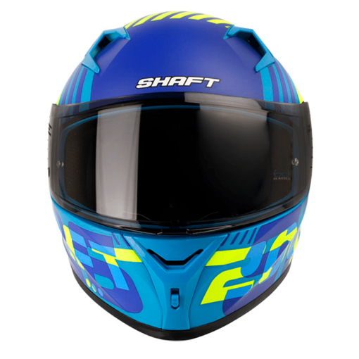 Casco Shaft 526Sp Vyper Azul Mate Amarillo - Image 6