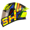 Casco Shaft 526Sp Vyper Negro Mate Azul Navy3 - Punto Llantas 4