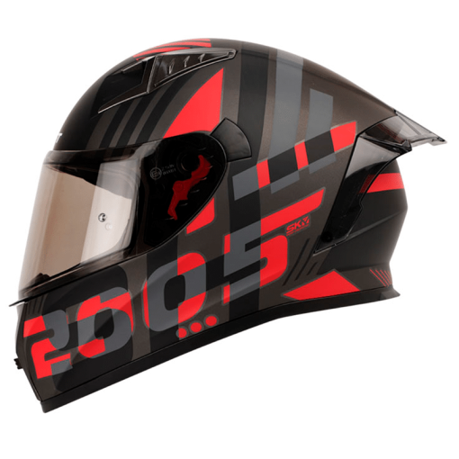 Casco Shaft 526Sp Vyper Negro Mate Rojo