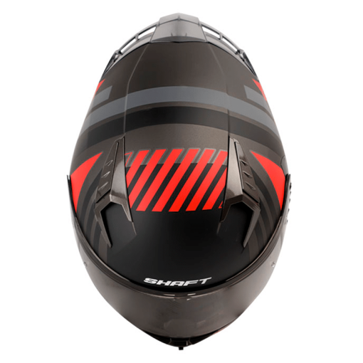 Casco Shaft 526Sp Vyper Negro Mate Rojo - Image 3