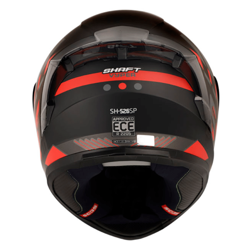 Casco Shaft 526Sp Vyper Negro Mate Rojo - Image 2