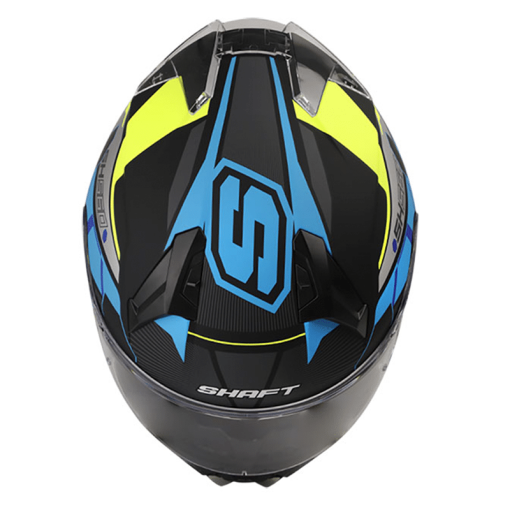 Casco Shaft 560 Zunder Negro Mate Azul - Image 3