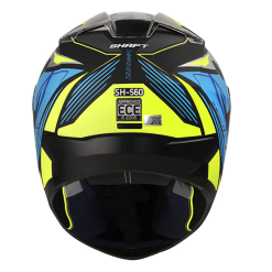 Casco Shaft 560 Zunder Negro Mate Azul3 - Punto Llantas 1