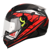 Casco Shaft 560 Zunder Negro Mate Rojo1 - Punto Llantas 5