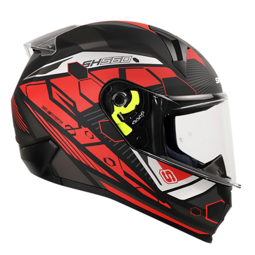 Casco Shaft 560 Zunder Negro Mate Rojo - Image 2