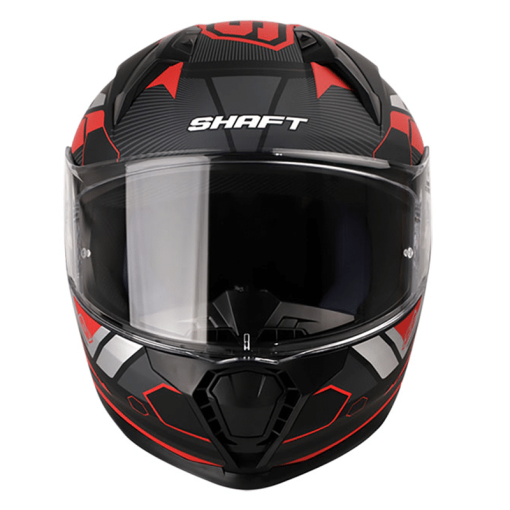 Casco Shaft 560 Zunder Negro Mate Rojo - Image 4