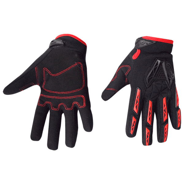 Guantes Bullet 833 Gris Rojo - Punto Llantas 1