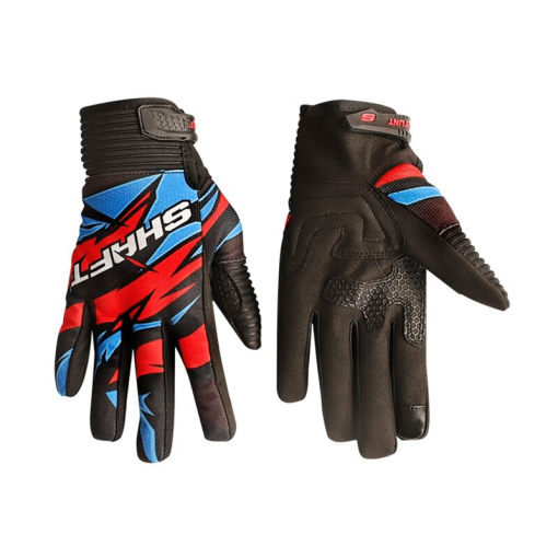 Guantes Shaft Stunt Wild Rojo Azul