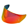 Visor Ls2 320353800 Visor Rojo Iridium - Punto Llantas 2