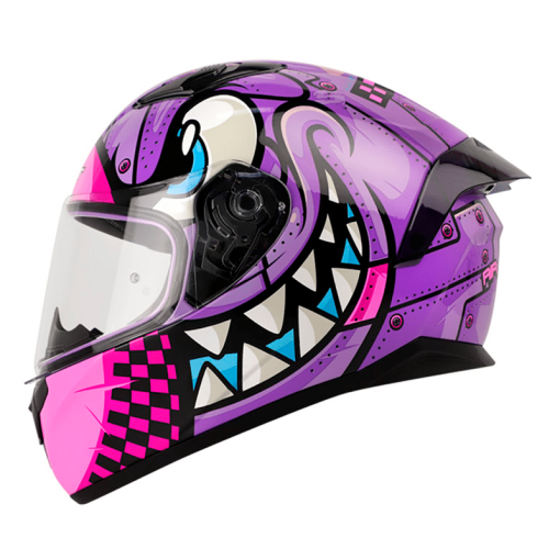 Casco Shaft 582Sp Air Warrior Morado Brillo Fucsia