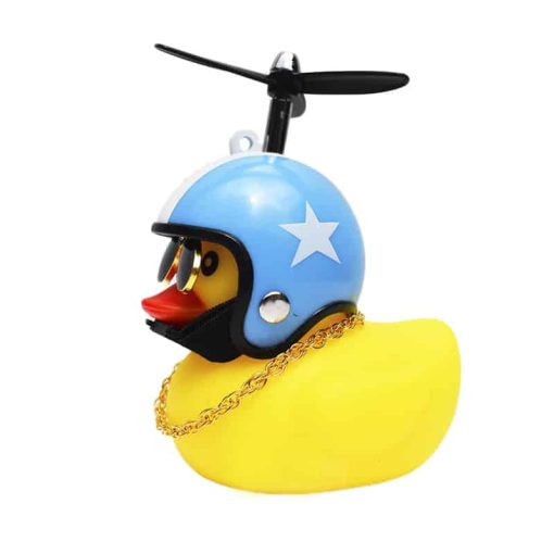 Acompañante Viajero Pato Casco Celeste