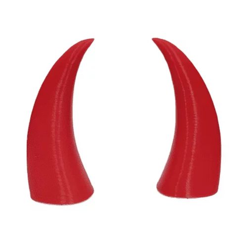 Cachos Para Casco Rojo
