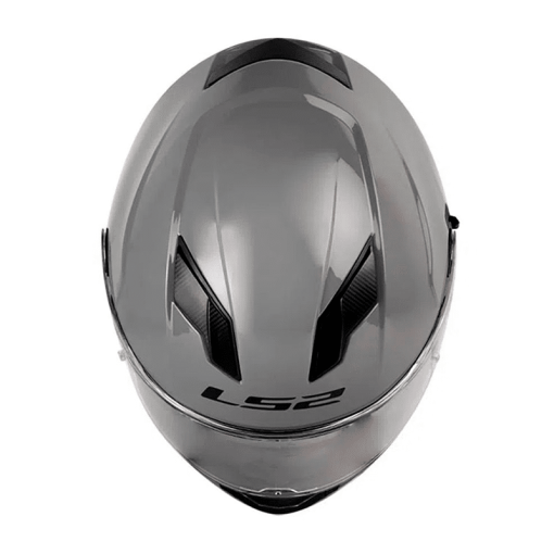 Casco Ls2 320Dv Solid Gris Brillo + Pinlock Antiempañante - Image 3