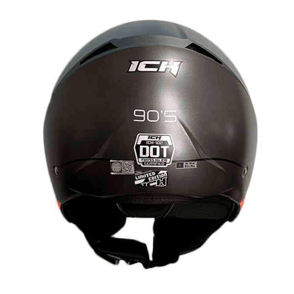 Casco Ich 102 Especial 90´S Gris Mate Gris1 - Punto Llantas 3