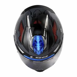 Casco Ls2 353 Robot Gris Brillo Rojo Pinlock Antiempanante1 - Punto Llantas 1
