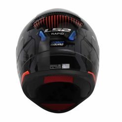 Casco Ls2 353 Robot Gris Brillo Rojo Pinlock Antiempanante2 - Punto Llantas 2