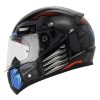 Casco Ls2 353 Robot Gris Brillo Rojo Pinlock Antiempanante3 - Punto Llantas 5