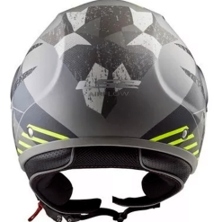 Casco Ls2 562 Airflow Camo Gris Mate Amarillo1 - Punto Llantas 2