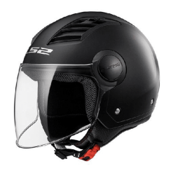 Casco Ls2 562 Airflow Solid Negro3 - Punto Llantas 2