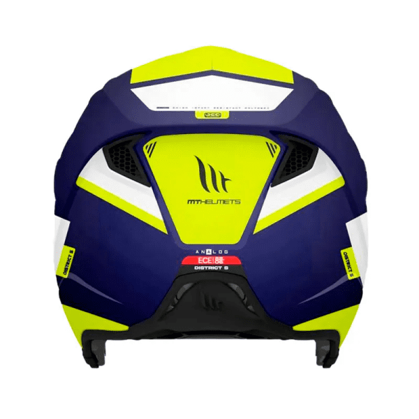 Casco Mt District Sv S Analog D3 Amarillo Fluor Brillo 1 - Punto Llantas 3