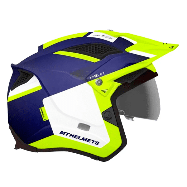 Casco Mt District Sv S Analog D3 Amarillo Fluor Brillo 2 - Punto Llantas 2