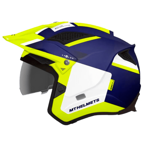 Casco Mt District Sv S Analog D3 Amarillo Fluor Brillo 3 - Punto Llantas 1