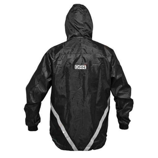 Chaqueta Dfr Cortaviento Ligera Negra - Image 2