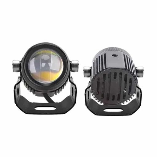 Exploradora Mini Driving 5 Funciones Alta Potencia Luz Blanca Y Amarilla (Par)