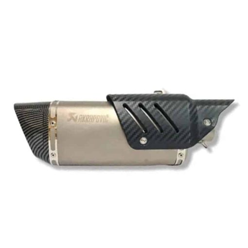 Pipeta Akrapovic Con Proteccion Gris