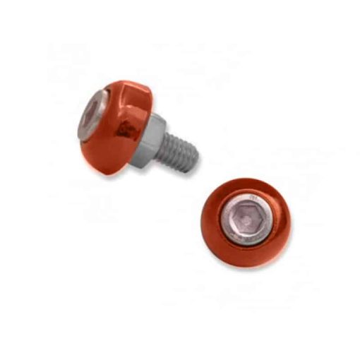 Tornillo Boton Naranja * 2