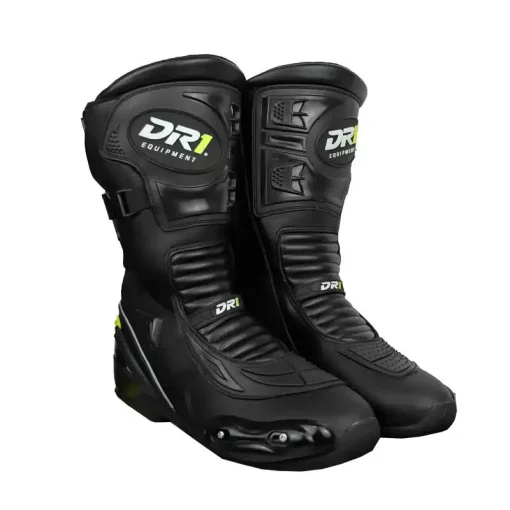 Botas Dr1 Racing Negro Amarillo