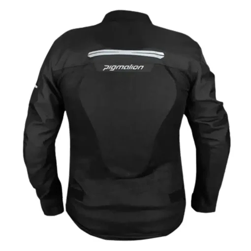 Chaqueta A Power Verano Mesh Misano Negra Gris - Image 2