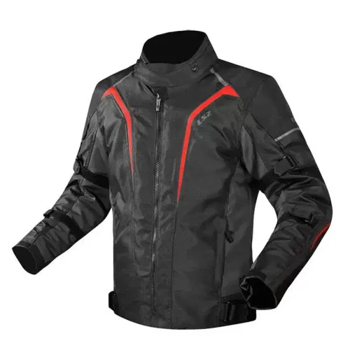Chaqueta De Proteccion Ls2 Sepangman Negra Roja