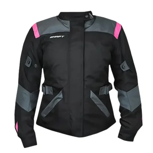 Chaqueta De Proteccion Shaft Nova Negra Fucsia
