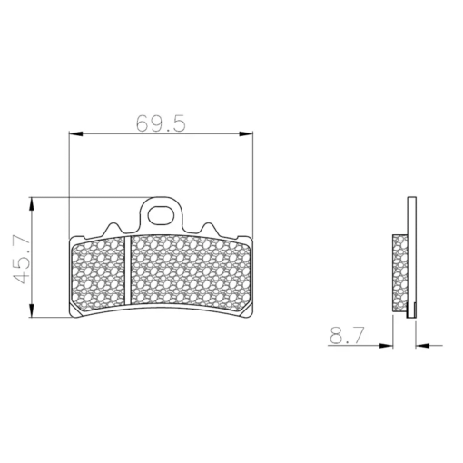 Pastillas Kross 10343