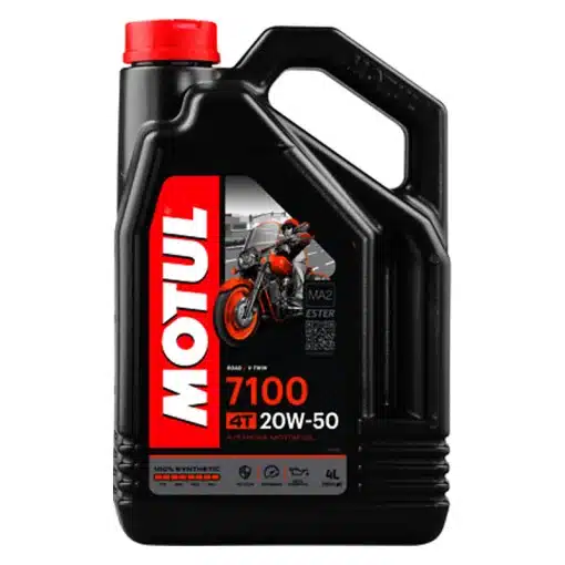 Aceite Motul 7100 Sintetico 4T 20W-50 4Lt