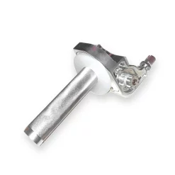 acelerador de cuarta acerbis plateado