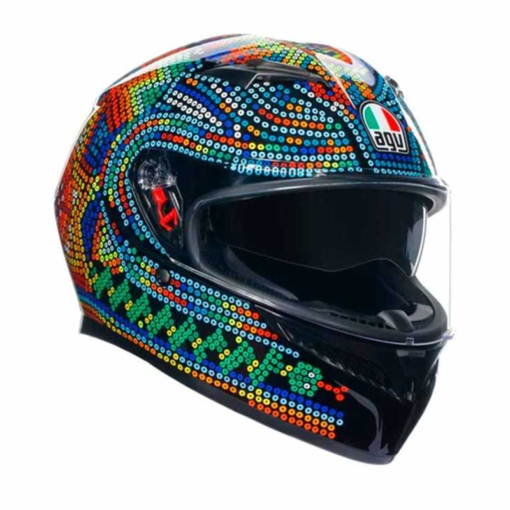 Casco Agv K3 Rossi Winter 2018 Full Color 2