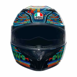 Casco Agv K3 Rossi Winter 2018 Full Color 2