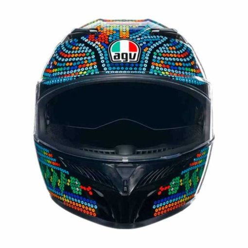 Casco Agv K3 Rossi Winter 2018 Full Color 2