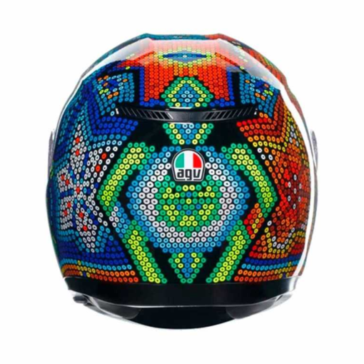 Casco Agv K3 Rossi Winter 2018 Full Color 2