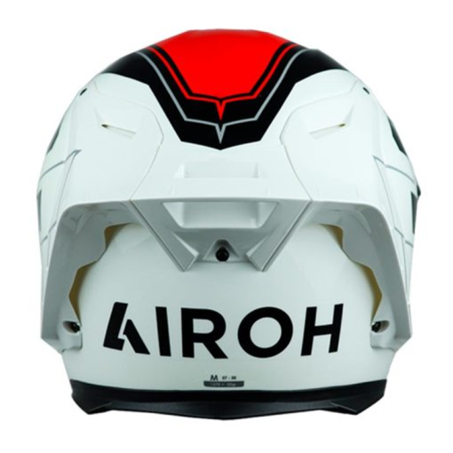 Casco Airoh Gp550 S Challenge Rojo Gris 1