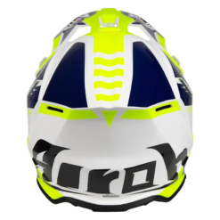 Casco Airoh Wraaap Feel Amarillo Azul 1