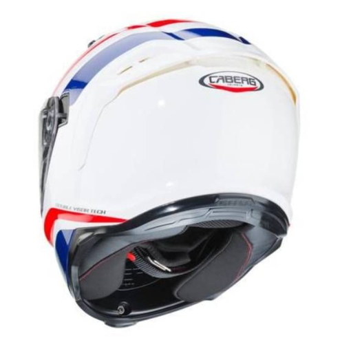 Casco Caberg Avalon Blast Blanco Azul Rojo 1