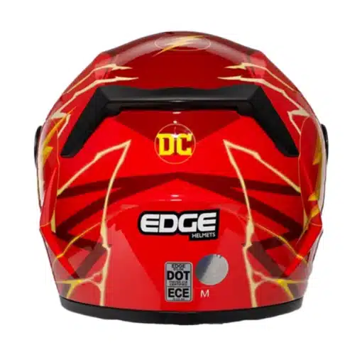 Casco Dc Edge Kids Roman Flash Rojo 2