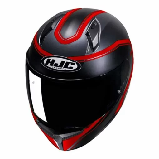Casco Hjc C10 Elie_Mc1-Sf Negro Rojo 1