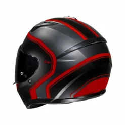 Casco Hjc C10 Elie_Mc1-Sf Negro Rojo 1