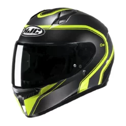 Casco Hjc C10 Elie_Mc3h-Sf Negro Amarillo Neón 1