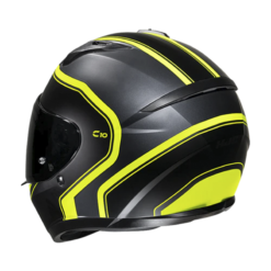 Casco Hjc C10 Elie_Mc3h-Sf Negro Amarillo Neón 2