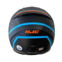 Casco Hjc C10 Lito_Mc27-Sf Negro Azul Naranja 2
